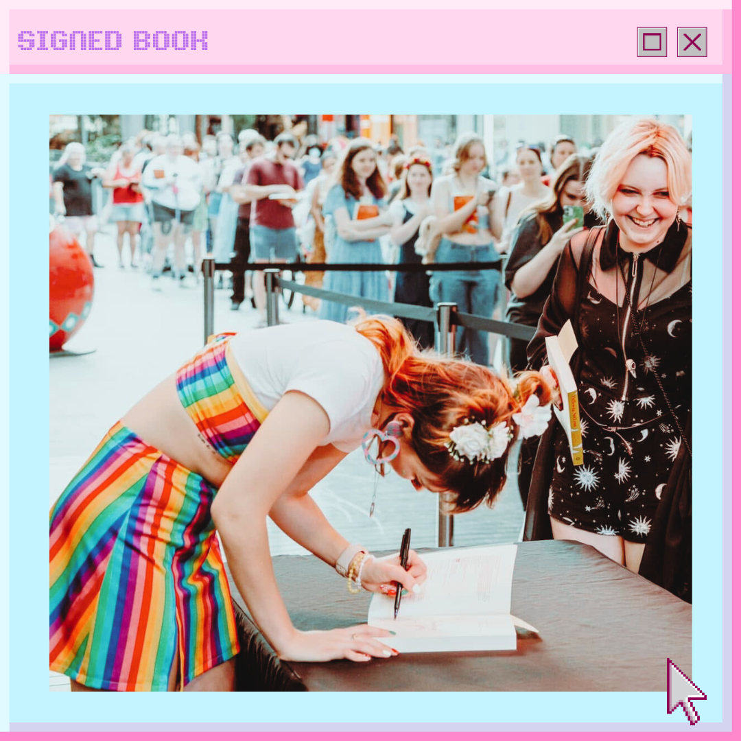 SIGNED copy of Different, Not Less