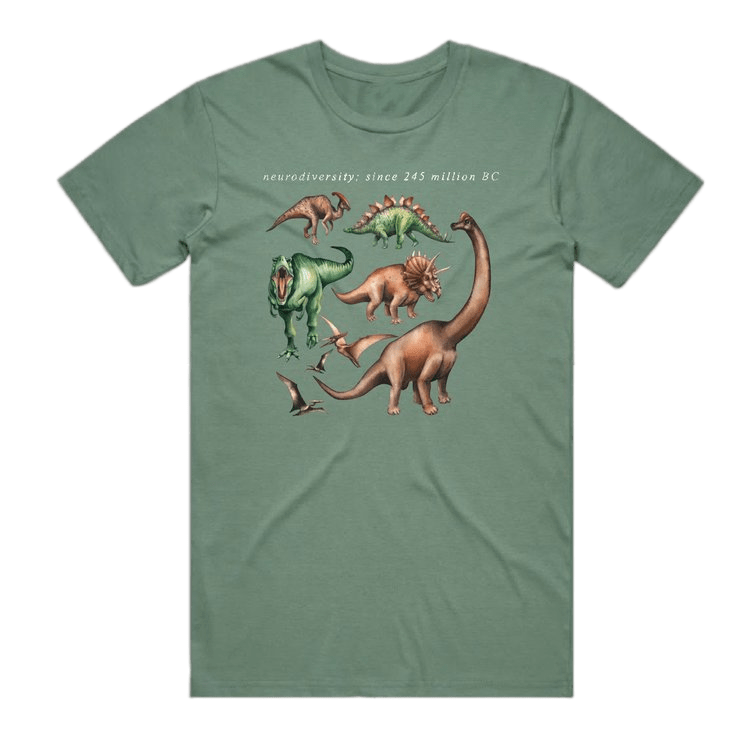 Neurodiversity Dino Tee