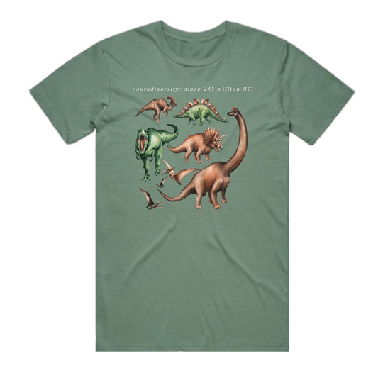 Neurodiversity Dino Tee