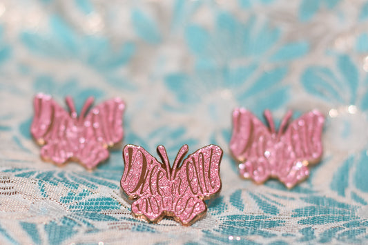 Butterfly Different Not Less Pins