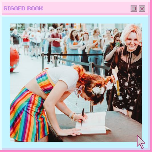 SIGNED copy of Different, Not Less